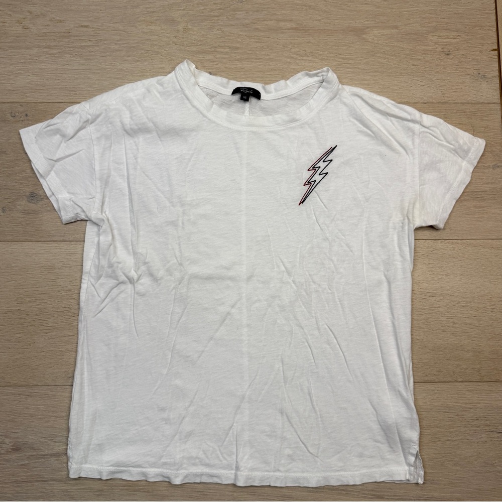 Rag & Bone Lightning Bolt Graphic Tee - Picture 3 of 8